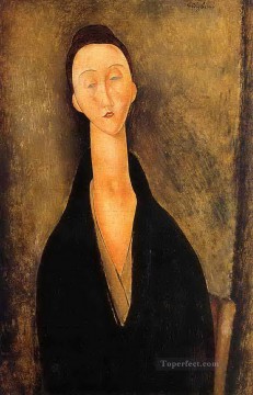 lunia chechowska 1919 Amedeo Modigliani Pinturas al óleo